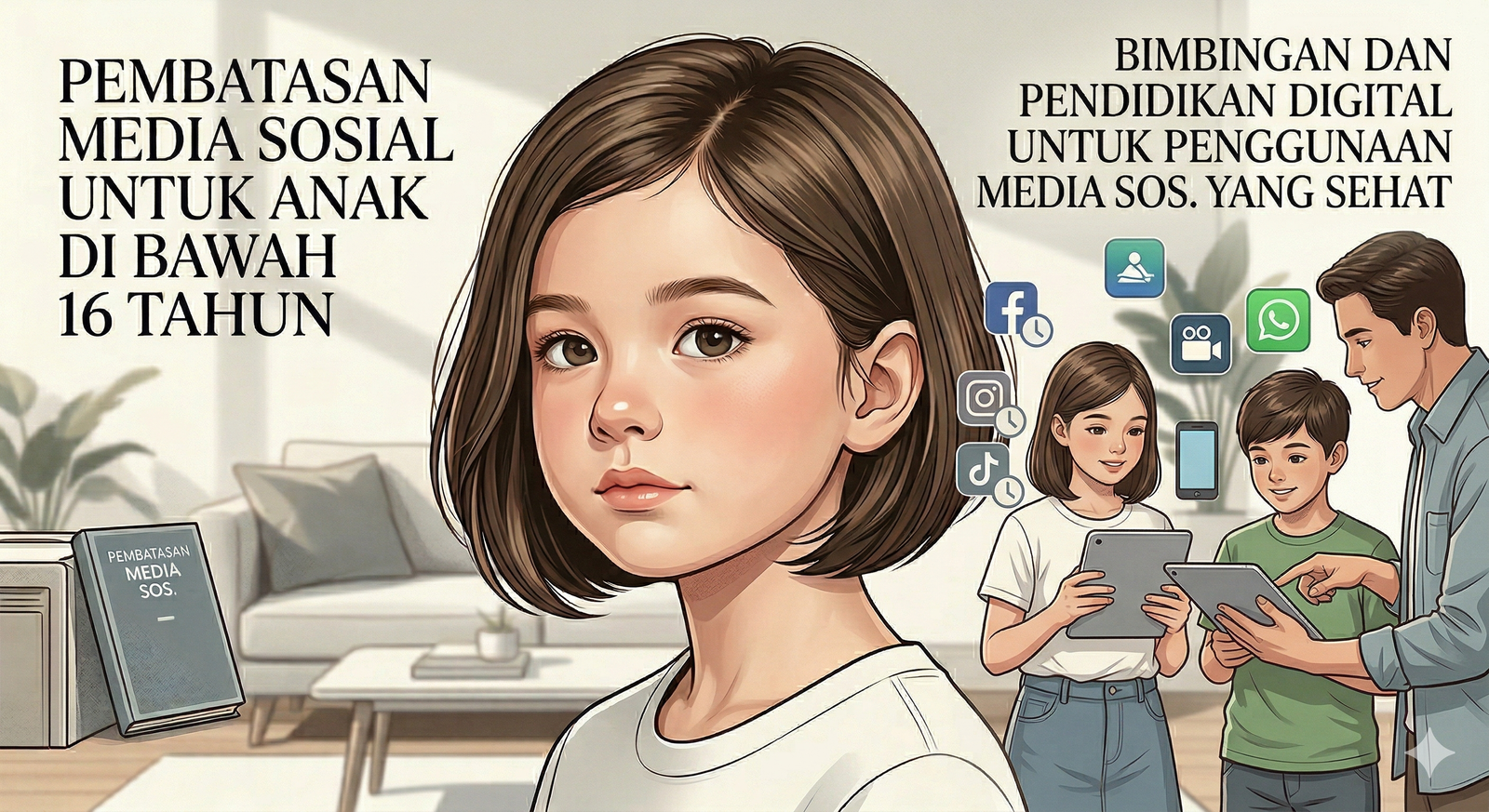 Pembatasan Media Sosial Anak di Bawah 16 Tahun Resmi Berlaku, Peran Orang Tua Jadi Kunci