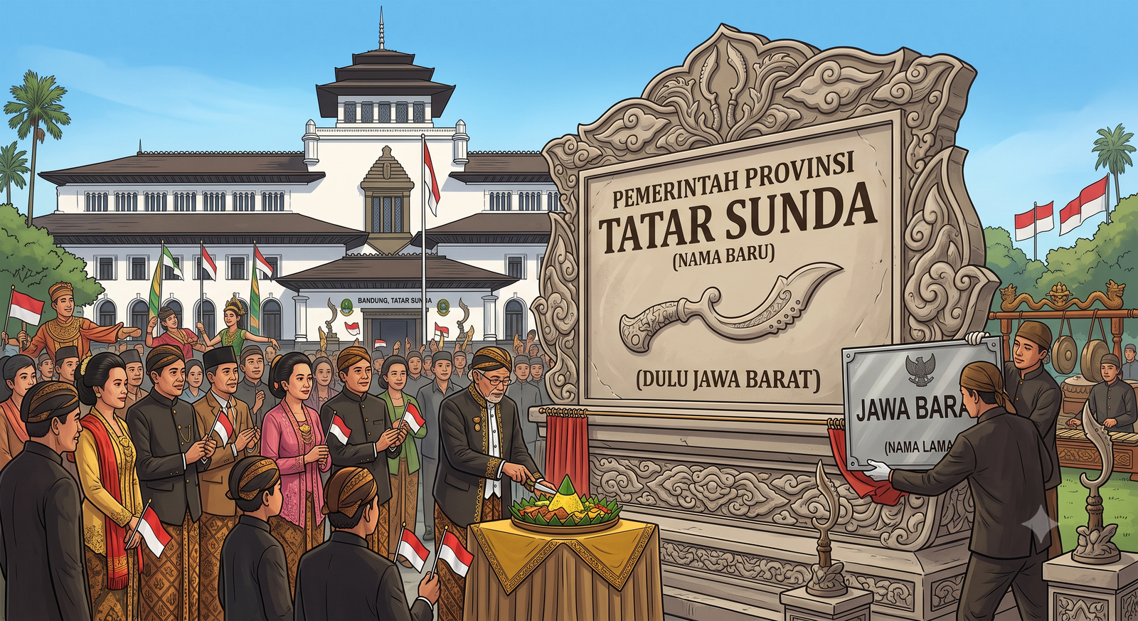 Provinsi Jawa Barat Berganti Nama Jadi Tatar Sunda Disetujui DPRD